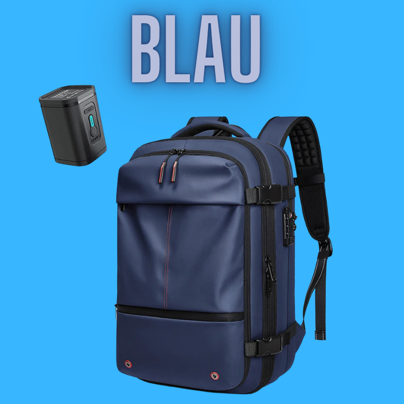 AeroPack – Der vakuumierbare Reiserucksack
