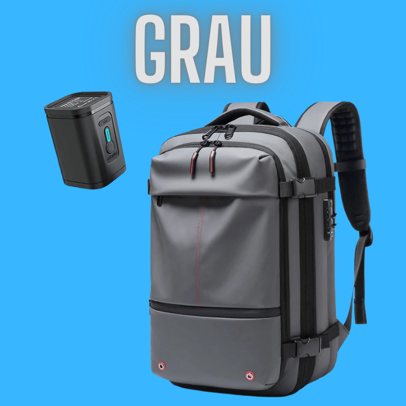 AeroPack – Der vakuumierbare Reiserucksack