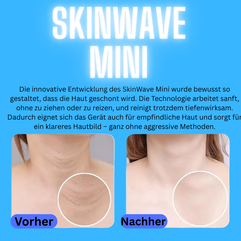 SkinWave Mini – Professionelles Poren & Gesichtspflegegerät